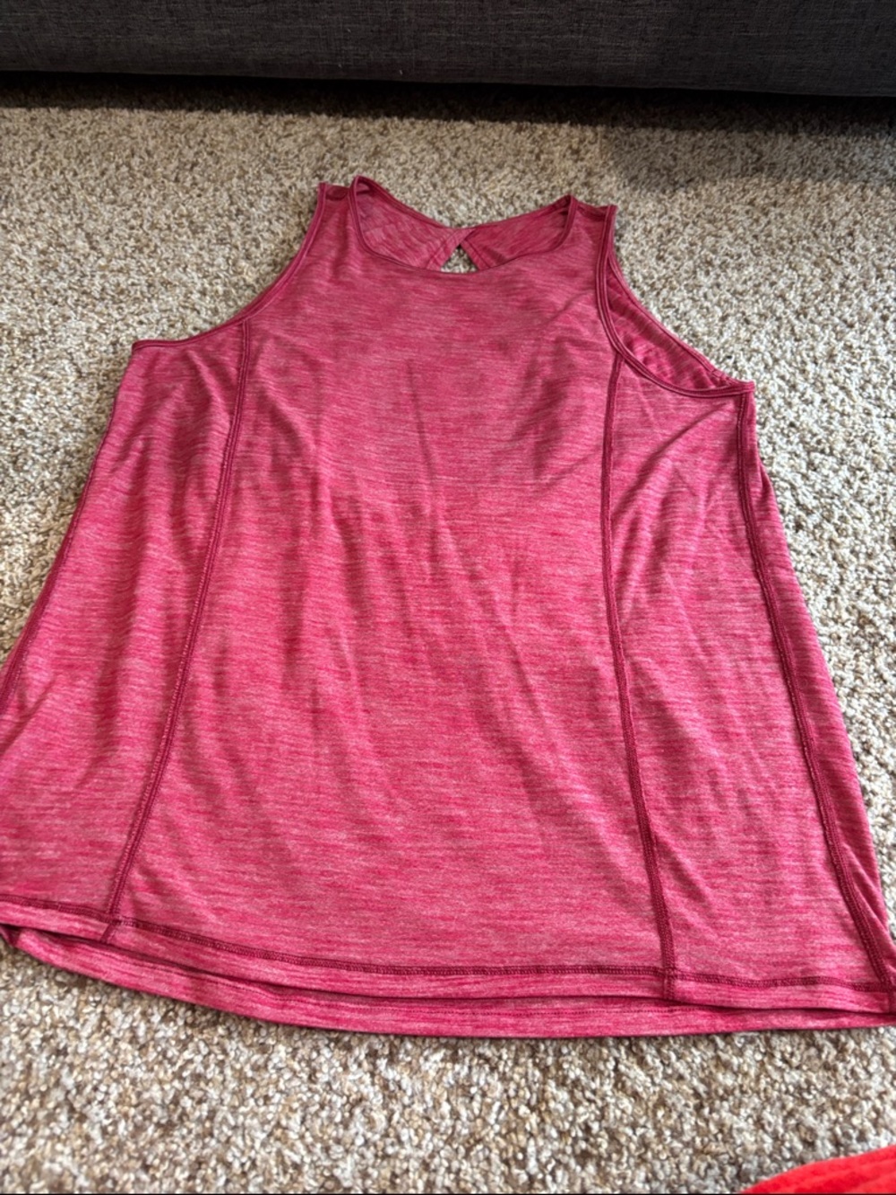 Lululemon Women’s Active Tank Top in Heather Pink